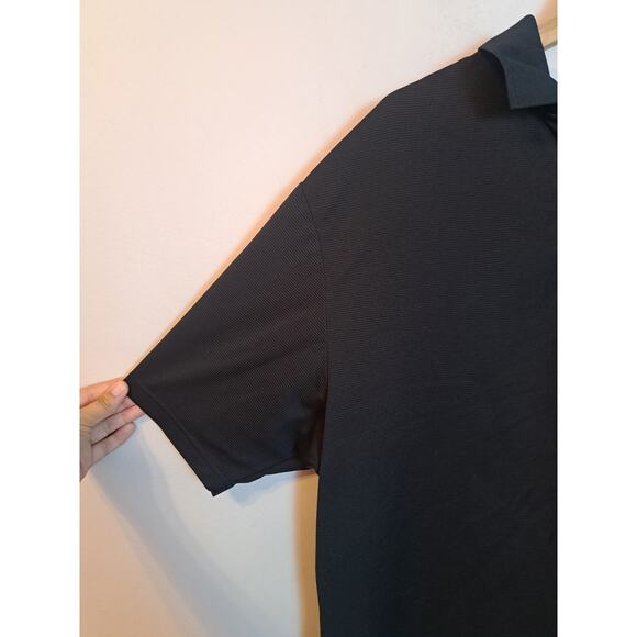 Ben Hogan Performance Polo Shirt Men's Size 2XL XXL Short Sleeve Black Power Air - Picture 3 of 7